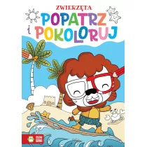 Popatrz i pokoloruj. Zwierz�ta