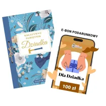 Pakiet Czas dla Dziadka: Kreatywny pami�tnik Dziadka, e-Bon Karta Podarunkowa Dla Dziadka 100 z� TaniaKsiazka.pl