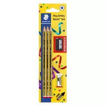 Staedtler Owki Noris HB + gumka + temperwka, 3 sztuki