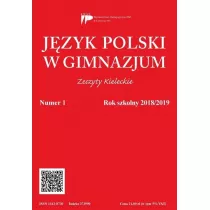 J�zyk polski w gimnazjum nr 1 2018/2019