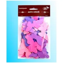 Galeria Hobby Motyle r�owo-fioletowe 52 szt.