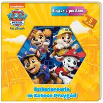 Puzzle Psi Patrol. Psi Patrol. Ksika z puzzlami Media Service Zawada