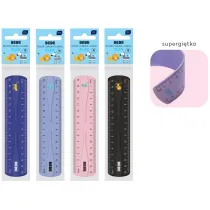 Linijka Flex 15cm Bebe Kids mix
