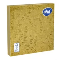 Serwetki 33x33 3D z�ota