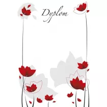 Beniamin Dyplom dzieci�cy A4 Maki 20 szt.
