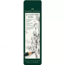Faber-Castell Zestaw owkw Castell 9000 Jumbo 5 szt.