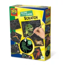 Zdrapywanka wiecca w ciemoci Dino Ses Creative
