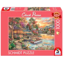 Puzzle 1000 el. PQ Chuck Pinson Domek na wakacje Schmidt Spiele-Puzzle
