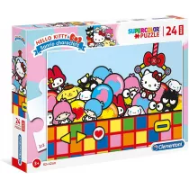 Puzzle maxi 24 el. Supercolor. Hello Kitty Clementoni