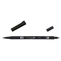 Tombow Flamaster dwustronny akwarelowy black 6 szt.
