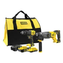Stanley Zestaw v20 sfmck216mds (sfmcd715 + sfmch900) 1x4,0ah 1x2,0ah
