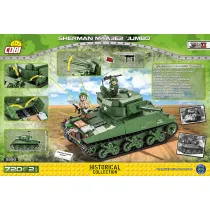 Historical collection wwii COBI klocki Czo�g Sherman M4A3E2 Jumbo COBI-2550