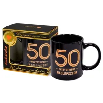 Kukartka Kubek Premium Urodziny 50
