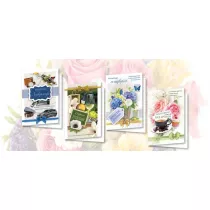 Top Graphic Karnet B6 z nalepkami �yczenia mix 10 szt.