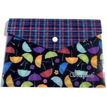 Fresh Teczka A5+ plastikowa z klipsem Parasolki