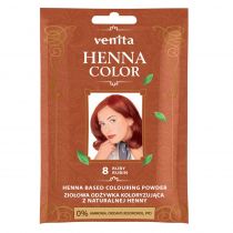 Venita Henna Color ziołowa odżywka koloryzująca z naturalnej henny 8 Rubin 30 g