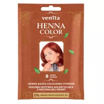 Venita Henna Color zioowa odywka koloryzujca z naturalnej henny 8 Rubin 30 g