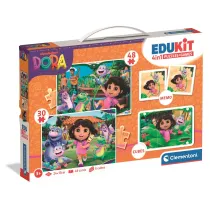 Puzzle 30+48 el. 4w1 Edukit Dora Clementoni