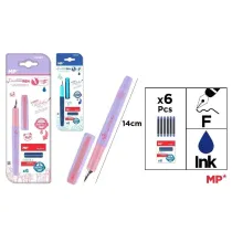 Mp Main Paper Pi�ro na naboje + wk�ady niebieskie MIX