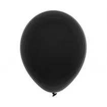 Balony Decomex pastel Black 25 szt.