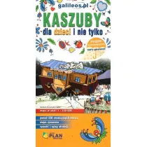 Mapa wodoodporna - Kaszuby dla dzieci i nie tylko