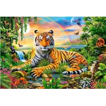 Norimpex Diamentowa mozaika - Tygrys, rajskie wybrze�e 1007282 30x40cm