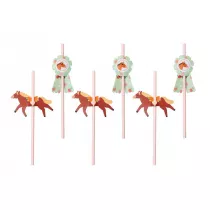 PartyDeco S�omki konie 19.5cm 6 szt.