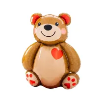 Godan Balon foliowy Mi� z serduszkiem 48x65cm