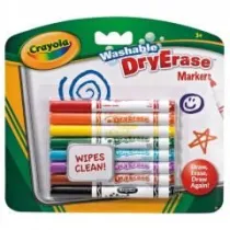 Flamastry cieralne 8 kolorw CRAYOLA