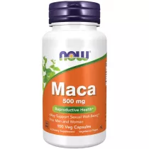 Now Foods Maca 500 mg Suplement diety 100 kaps.