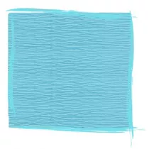 Cartotecnica Rossi Bibua marszczona jasny niebieski 50x250cm