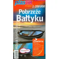 Pobrze�e ba�tyku 1:200 000 Plastik mapa
