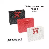 Penword Torebka prezentowa mix 20x25x8cm
