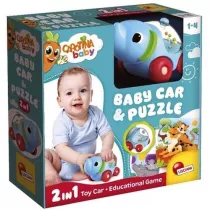 Carotina baby So Samochodzik i puzzle Lisciani