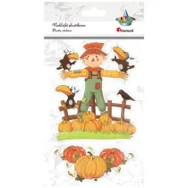 Titanum Naklejki foliowe strach na wrble dynie 2 szt