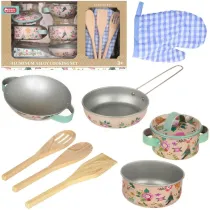 Zestaw naczy� metalowych 9el Trifox