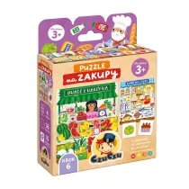 CzuCzu Puzzle Na zakupy dla dzieci 3 Bright Junior Media