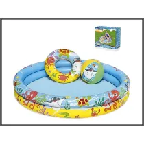 Basen dmuchany 122x20cm   ko�o   pi�ka BESTWAY B51124