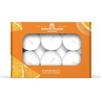 Big Nature �wieczki sojowa zapachowa tealight POMARA�CZA 6 szt.