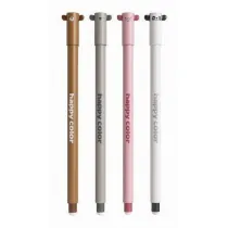 Happy Color D�ugopis wymazywalny USZAKI, niebieski, 0.5 mm niebieski