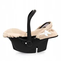 Fotelik samochodowy dla lalek z daszkiem beowy Bayer Design