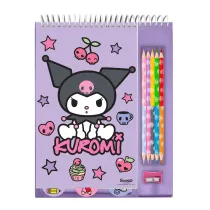 Notatnik z kredekami i temper�wk� Kuromi KU00014