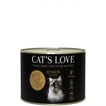 Cats Love Senior Ente - kaczka z olejem z krokosza i lubczykiem 200 g