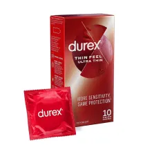 Durex Feel Thin Ultra prezerwatywy o cienkiej konstrukcji 10 szt.