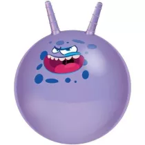 Pika do skakania z rogami fioletowa 45cm Eddy Toys