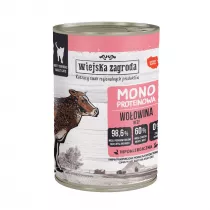 Wiejska Zagroda Karma mokra dla kota Monobiakowa Woowina (dorosy) 400 g