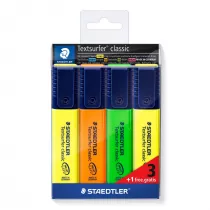 Staedtler Zakrelacz Textsurfer classic w etui 4 szt.