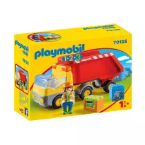 Playmobil 1.2.3. Zestaw z figurkami Wywrotka 70126