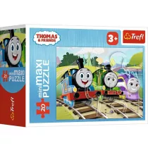 Puzzle 20 el. miniMaxi Z Tomkiem jest wesoo 4 Trefl