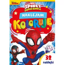 Naklejam i koloruj. Marvel Spidey i Super-Kumple